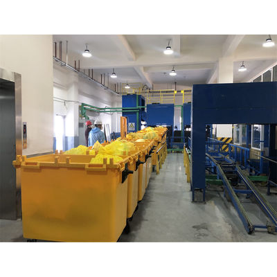 Máy đốt rác thải y tế Tiêu chuẩn châu Âu 30-200t/d Khả năng xử lý